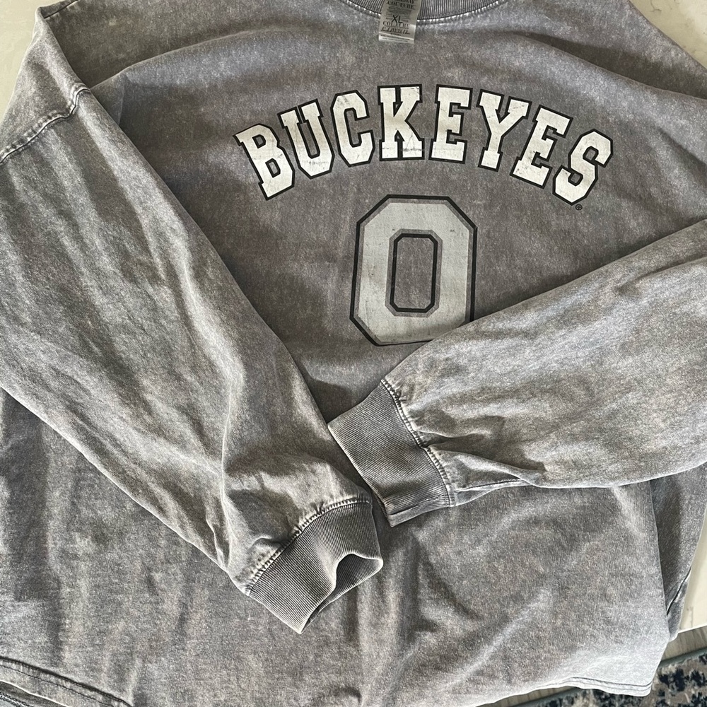 Gray Buckeyes Women's Top